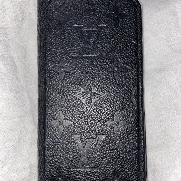 Authentic Louis Vuitton IPhone X/XR Folio Case